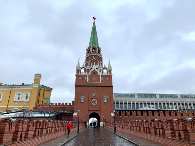 Moscow Kremlin - Entrance Trinity Tower