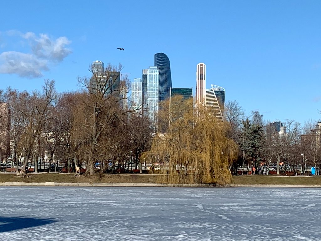 View from Novodevichy Convent