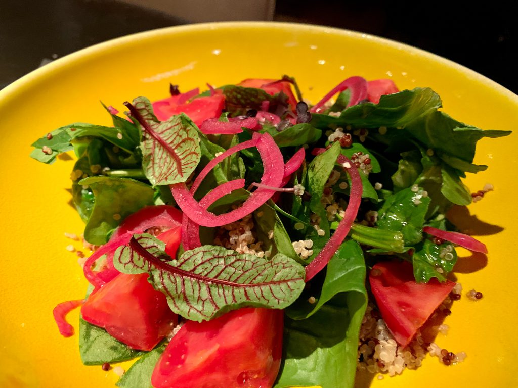 Mushrooms - Quinoa and Sweet Tomato Salad